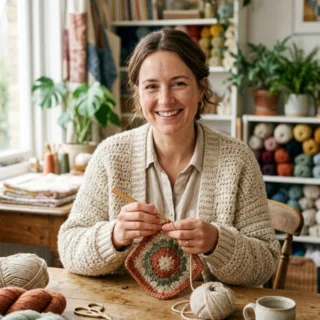Clara Vance - Crochet Designer at Hook & Hearth